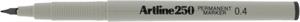 Artline Permanent Marker 250 0.4 sort
